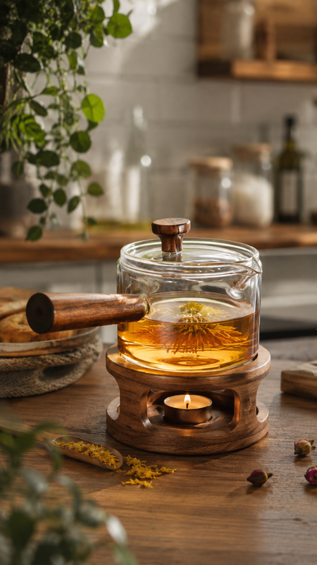 دمنوش ساز پیرکس شعله مستقیم وارداتی