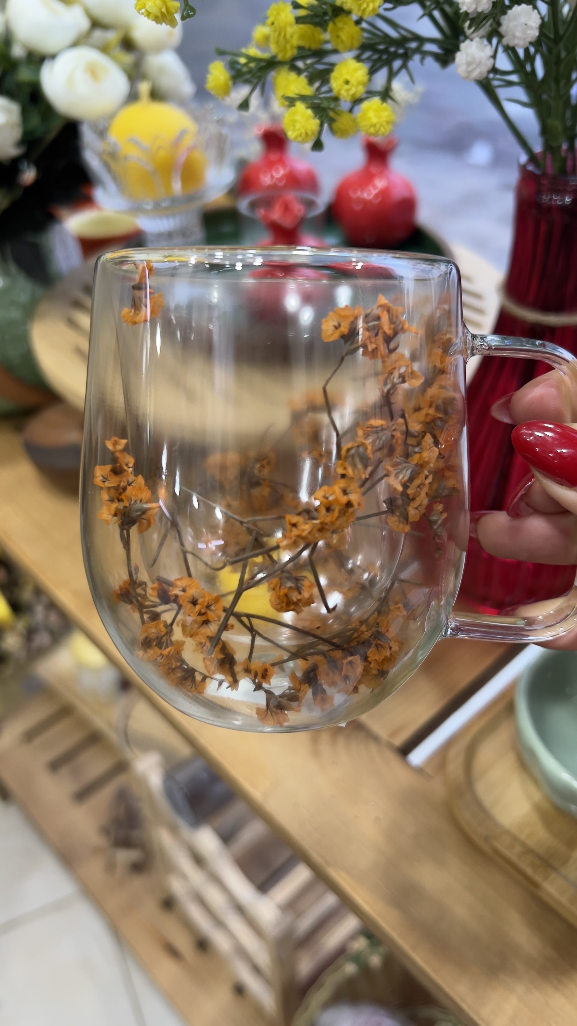 ماگ دو جداره پیرکس وارداتی