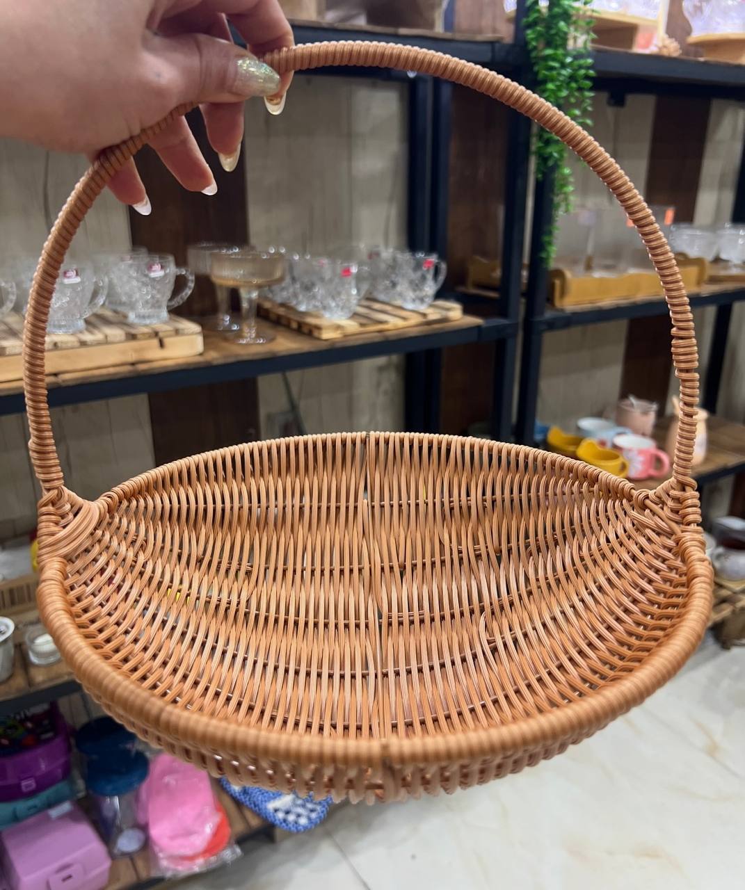 سبد حصیری راف باف وارداتی