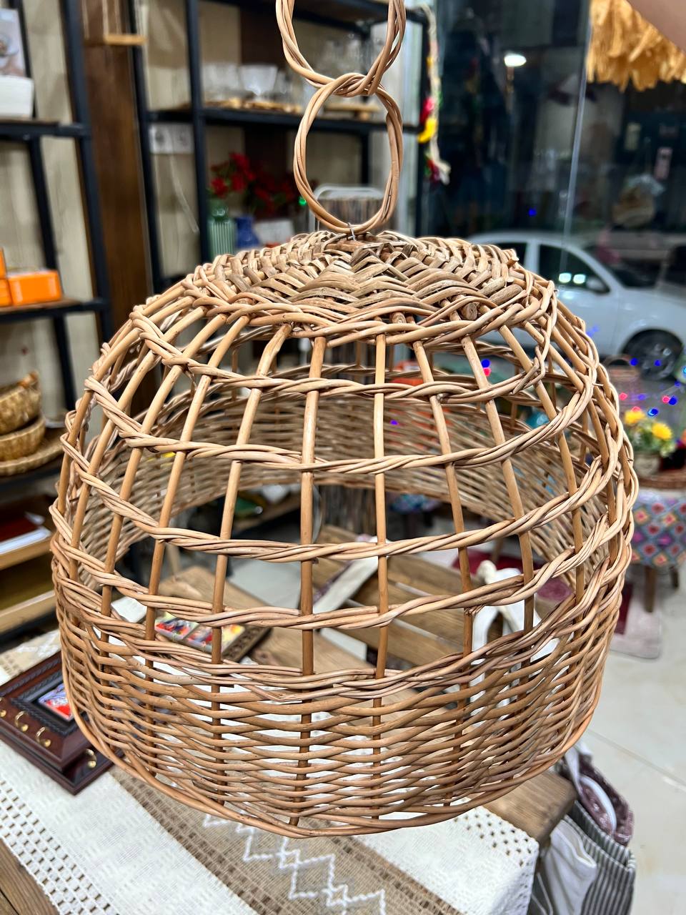 لوستر حصیری مدل ۲