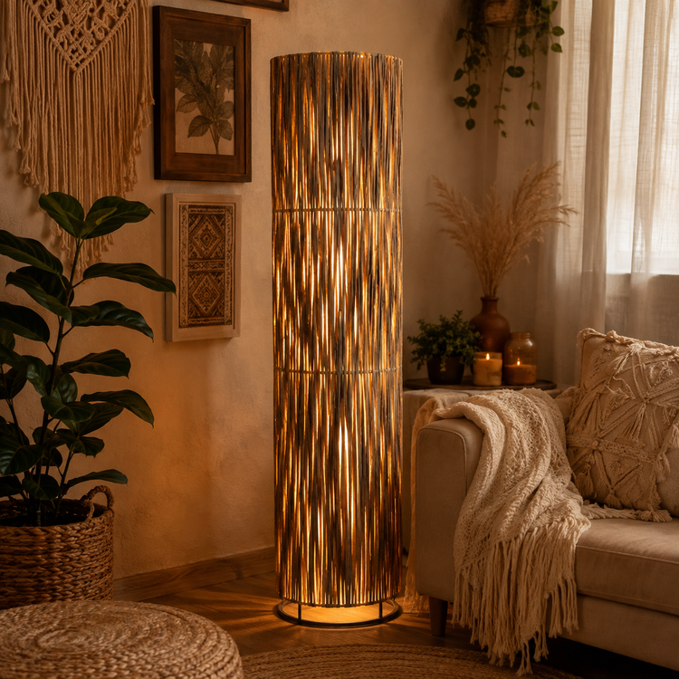 آباژور ایستاده رافیا جنگلی